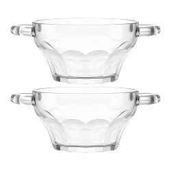 Glass Bowls 2 Pcs